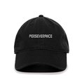 thumbnail image 1 of Tech Design Perseverance Baseball Cap Embroidered Cotton Adjustable Dad Hat Black, 1 of 1