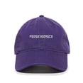 thumbnail image 1 of Tech Design Perseverance Baseball Cap Embroidered Cotton Adjustable Dad Hat Purple, 1 of 1