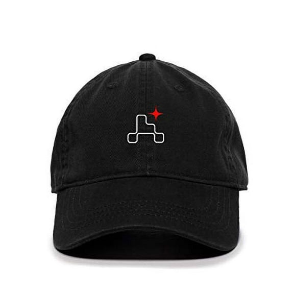 Tech Design Perseverance Rover Baseball Cap Embroidered Cotton Adjustable Dad Hat Black