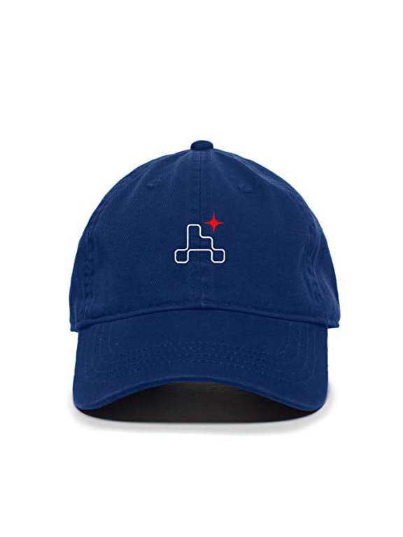 Perseverance Rover Baseball Cap Embroidered Cotton Adjustable Dad Hat Royal Blue