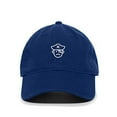 thumbnail image 1 of Tech Design Pirate Baseball Cap Embroidered Cotton Adjustable Dad Hat Royal Blue, 1 of 1