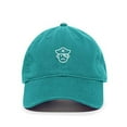 thumbnail image 1 of Tech Design Pirate Baseball Cap Embroidered Cotton Adjustable Dad Hat Teal, 1 of 1