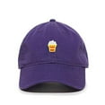 thumbnail image 1 of Tech Design Popcorn Baseball Cap Embroidered Cotton Adjustable Dad Hat Purple, 1 of 1