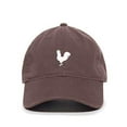thumbnail image 1 of Tech Design Roaster Baseball Cap Embroidered Cotton Adjustable Dad Hat Brown, 1 of 1