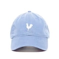 thumbnail image 1 of Tech Design Roaster Baseball Cap Embroidered Cotton Adjustable Dad Hat Light Blue, 1 of 1
