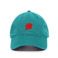 thumbnail image 1 of Tech Design Rose Baseball Cap Embroidered Cotton Adjustable Dad Hat, 1 of 1
