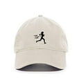 thumbnail image 1 of Tech Design Running Woman Baseball Cap Embroidered Cotton Adjustable Dad Hat, 1 of 1
