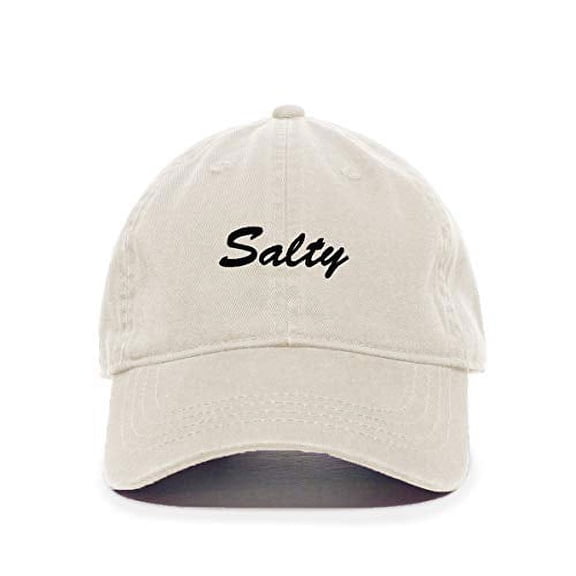 Tech Design Salty Baseball Cap Embroidered Cotton Adjustable Dad Hat