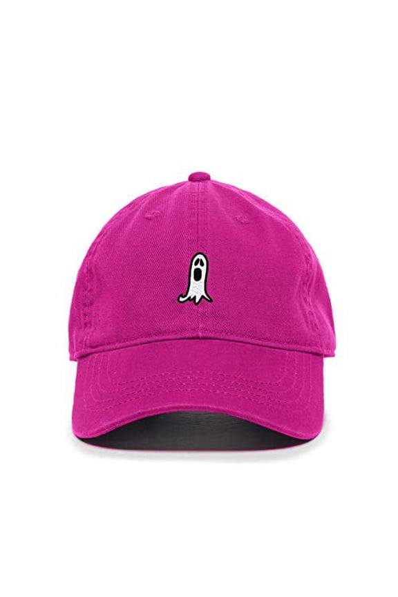 Scary Ghost Screaming Halloween Baseball Cap Embroidered Cotton Adjustable Dad Hat