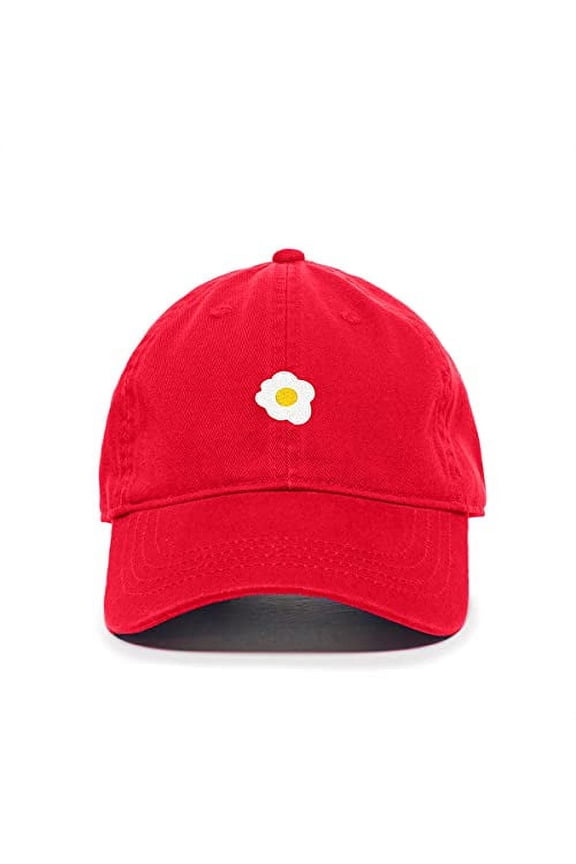 Scrambled Egg Baseball Cap Embroidered Cotton Adjustable Dad Hat