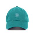 thumbnail image 1 of Tech Design Snow Flake Baseball Cap Embroidered Cotton Adjustable Dad Hat, 1 of 1