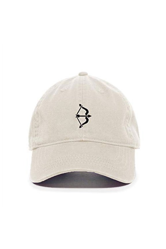 The Archer Baseball Cap Embroidered Cotton Adjustable Dad Hat