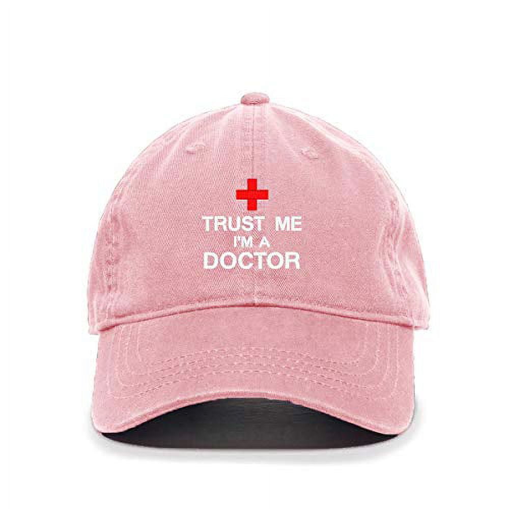 A Khaki Me Cotton Trust Doctor Dad Baseball Design Tech Hat Embroidered Adjustable I\'m Cap