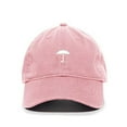 thumbnail image 1 of Tech Design Umbrella Baseball Cap Embroidered Cotton Adjustable Dad Hat Light Pink, 1 of 1