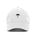 thumbnail image 1 of Tech Design Umbrella Baseball Cap Embroidered Cotton Adjustable Dad Hat White, 1 of 1