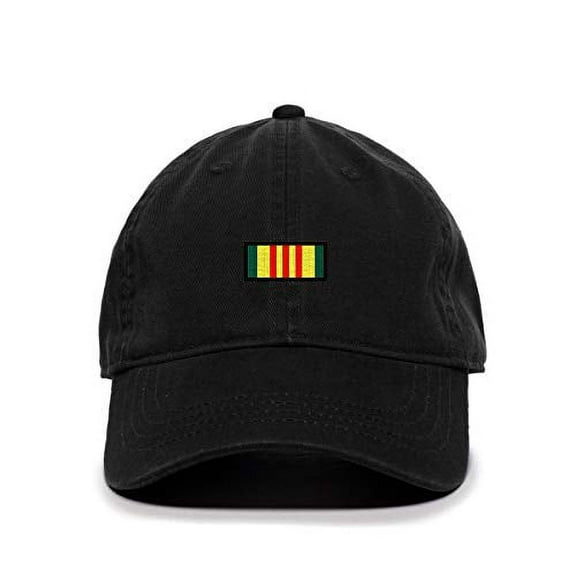 Tech Design Vietnam Veteran Baseball Cap Embroidered Cotton Adjustable Dad Hat Black