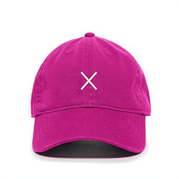Tech Design X Letter Baseball Cap Embroidered Cotton Adjustable Dad Hat
