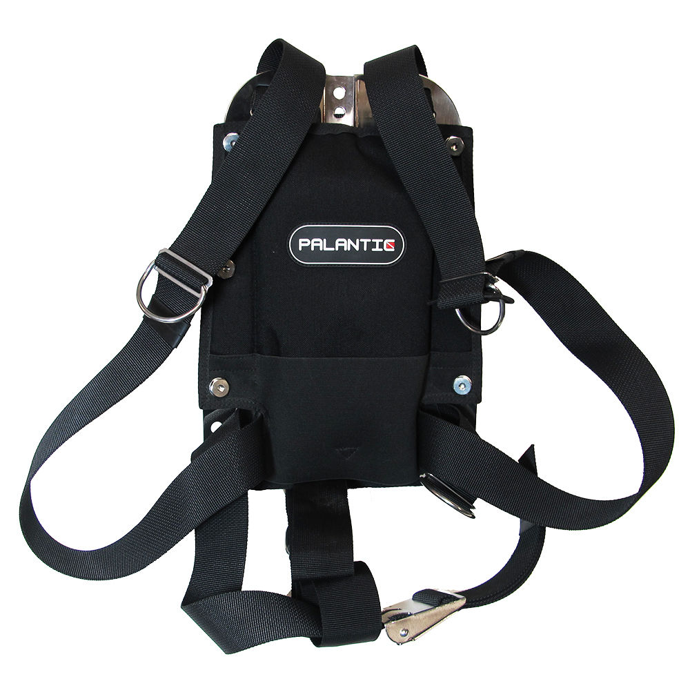 Tech Diving Stainless Steel Backplate w/ Harness System + Backpad + Tank Belt - image 1 of 3