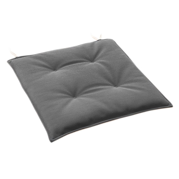 Tech Fabric Seat Cushion 17x17in Breathable Office Chair Pad Non-Slip Support Ergonomic Desk Mat Home Car Commute