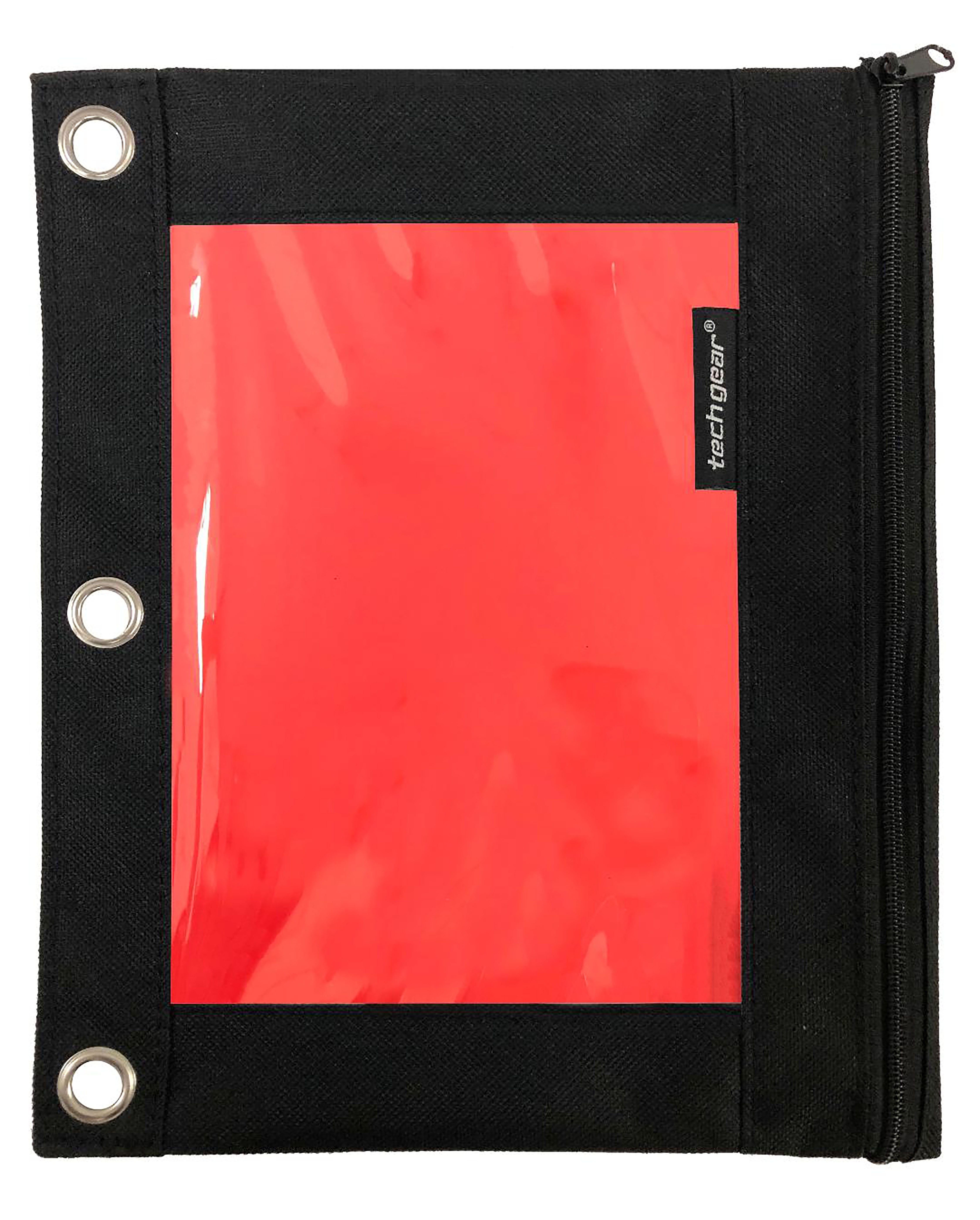 Tech Gear Clear Window Binder Pouch