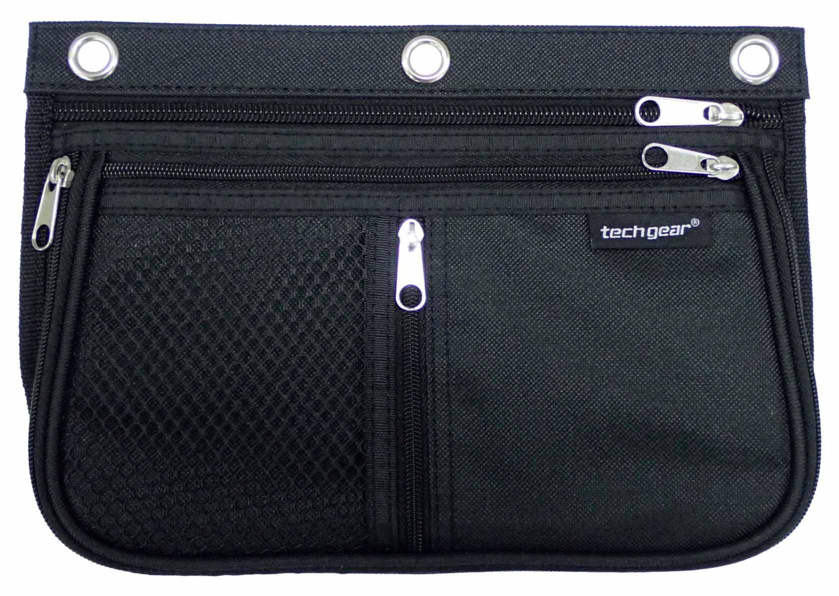 Tech Gear Expandable Binder Pouch Black
