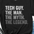 thumbnail image 1 of Tech Guy Dad Shirt, Tech Support Men'S Gift, Computer Nerd Husband T-Shirt, It Support Tee For Him, Dad Sys Admin Gifts For Men SWEATSHIRT All Size S-5XL, 1 of 5