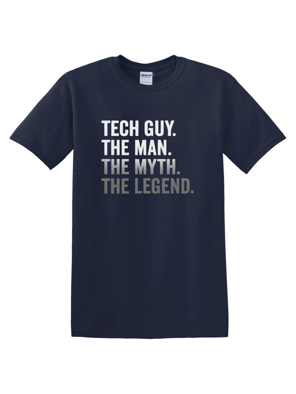 Tech Guy Dad Tech Support Men'S Computer Nerd Husband Support Dad Sys Admin T-shirt
