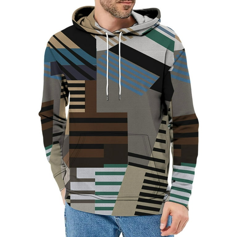 Men's Fashion Hoodies & Sweatshirts Thick Fleece Custom Graphic