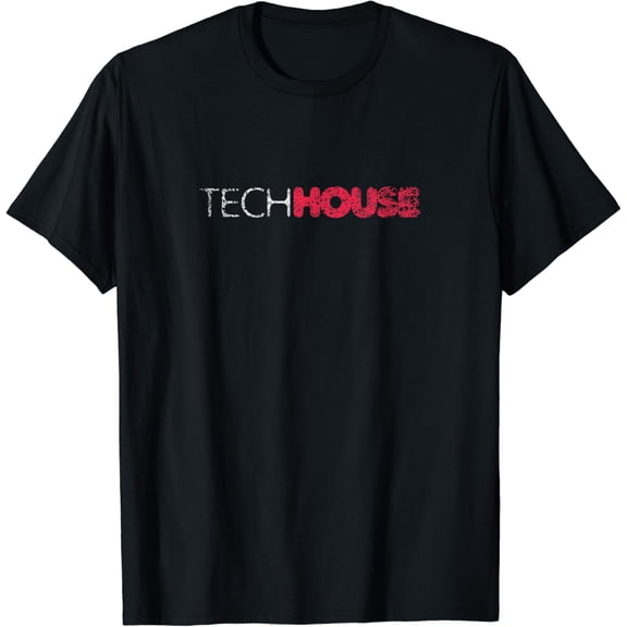 Tech House - Cool Electronic Dance Music Design for Dj T-Shirt