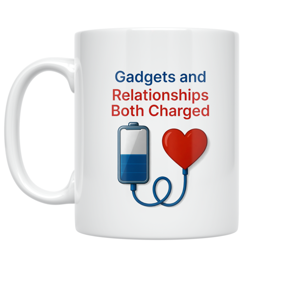 Tech Humor Art - Tech Gadget Enthusiast - 11 oz Ceramic Coffee Mug