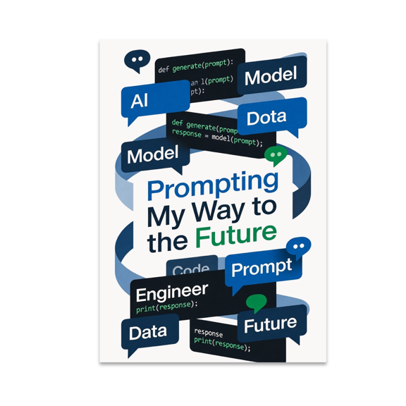 Tech Innovation Decor - AI Enthusiast - 13x19 Poster Print