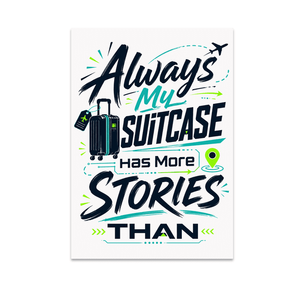 Tech-Inspired Wall Decor - Travel Enthusiast - 13x19 Poster Print