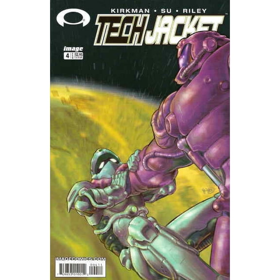 Tech Jacket #4 VF ; Image Comic Book