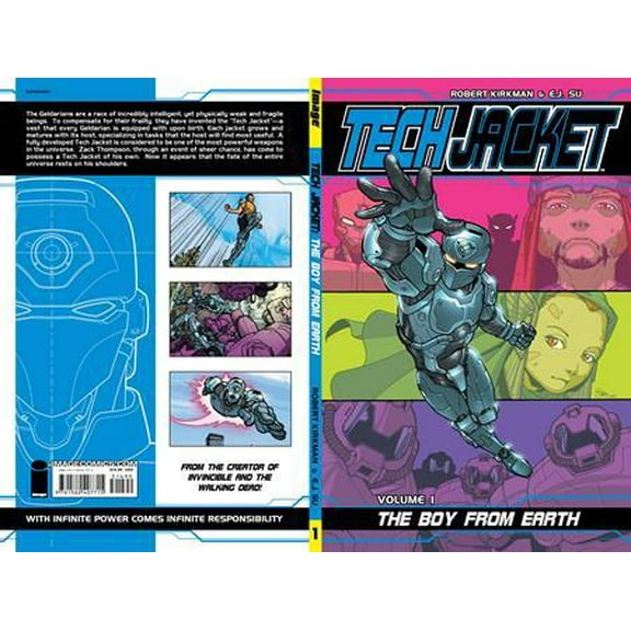 Tech Jacket Tp Vol 01 Boy From Earth Image Comics Softcover