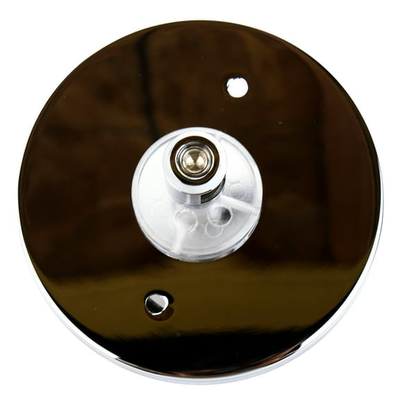 Tech Lighting 700MOP4C02C, 4" Round Monorail Single-Feed Power Feed Canopy, Chrome