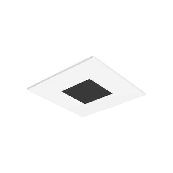 Open Box Tech Lighting En3sff-O Entra 3" Square Flanged Flat Recessed Trim - White