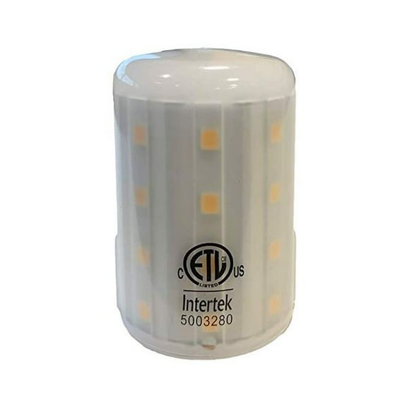 Tech Lighting LED Bi-Pin Replacement Module - Easy Install Alignment Side-Guides, 3000K, 550 Lumens, Dimmable, Damp Loca