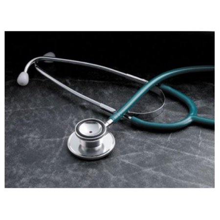 Tech Med 1200 22 in. Dual Head Stethoscope, Black
