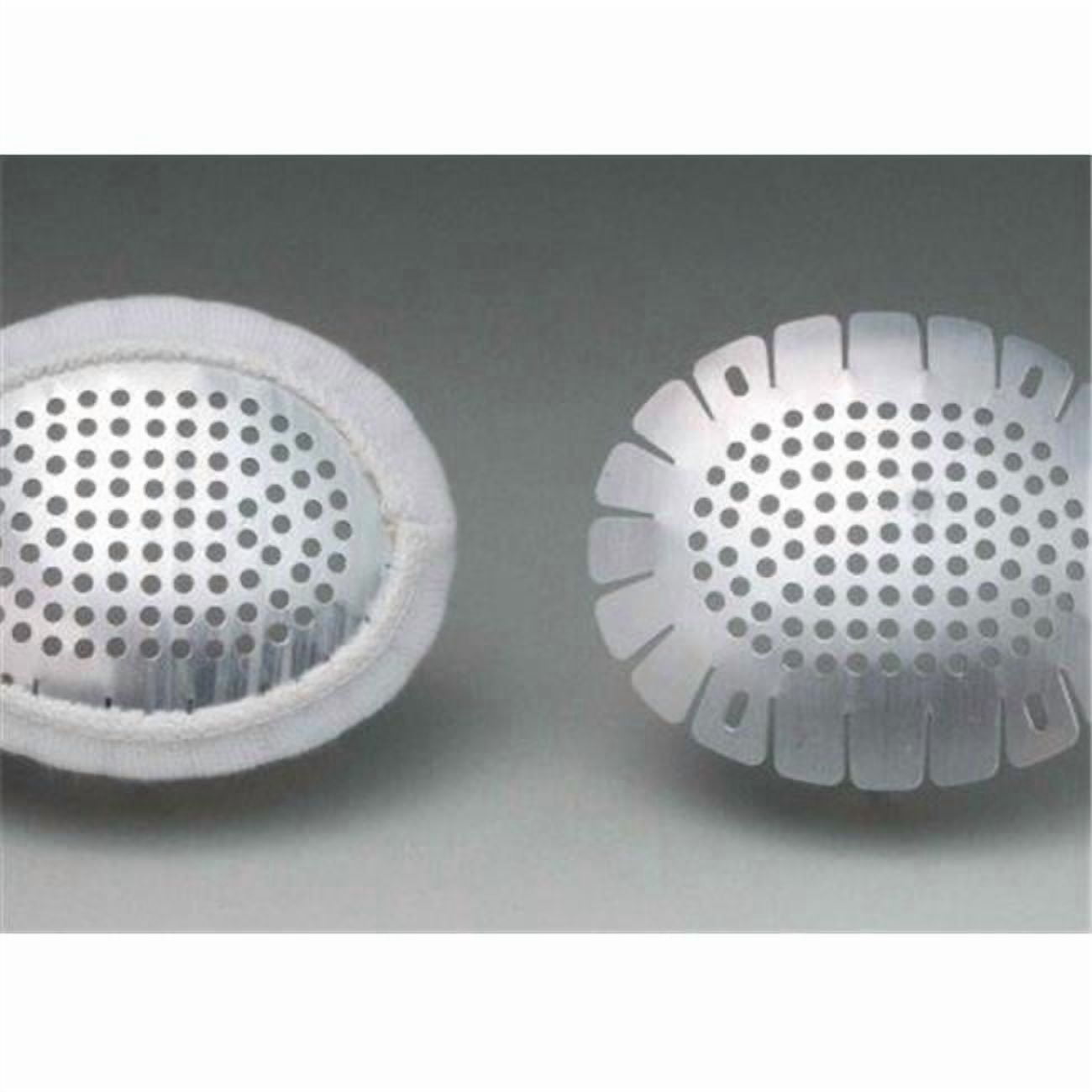 Tech Med 4476-1 Fox Alum Eye Shield with Cover, White
