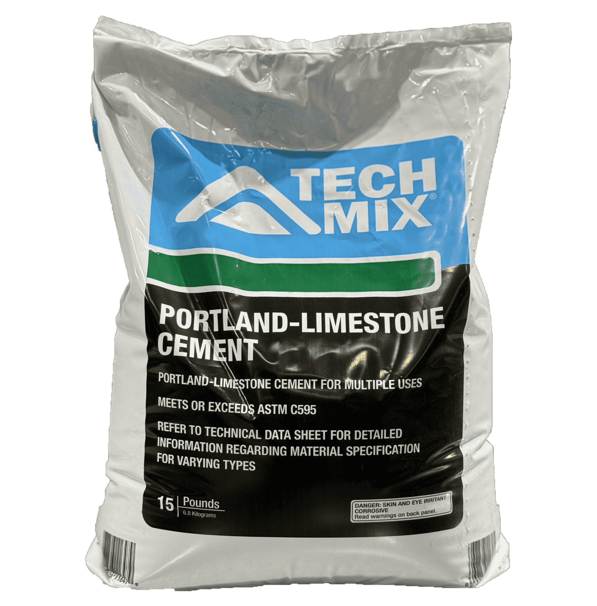 TechMix Portland-Limestone Cement Type IL 13 Inch Gray Cement