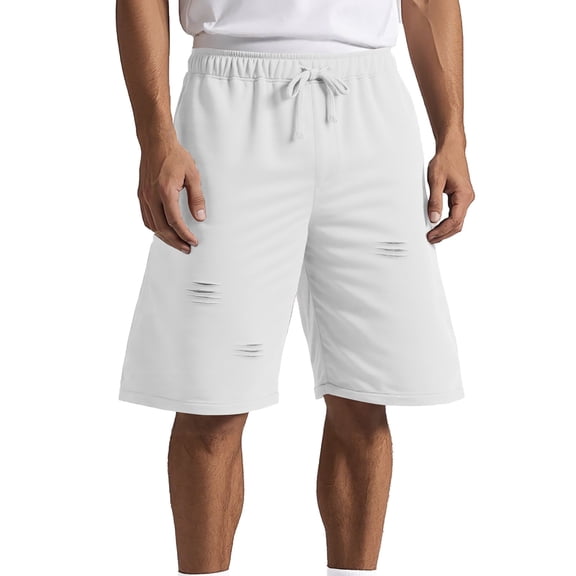 Tech Shorts for Men – Performance 5 Inch Fit Men's Loose Fit Streetwear Shorts – Oversized Casual Quarter Length Sports Shorts With Functional Design