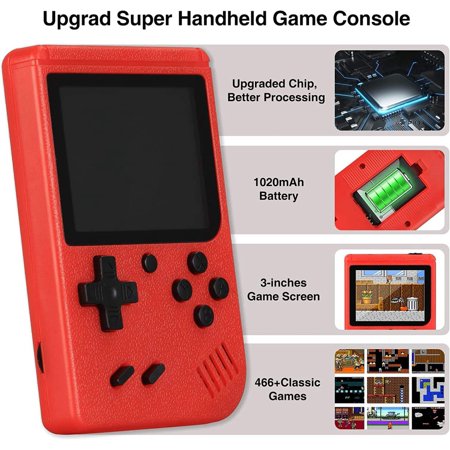 Tech Solutions Classic Arcade Handheld Game System