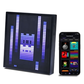 Tech Solutions Smart Bluetooth Pixel Frame  32x32 Programmable RGB LED Display for Art, Animations, Digital Clock, DIY Decor, and Gaming Accessories