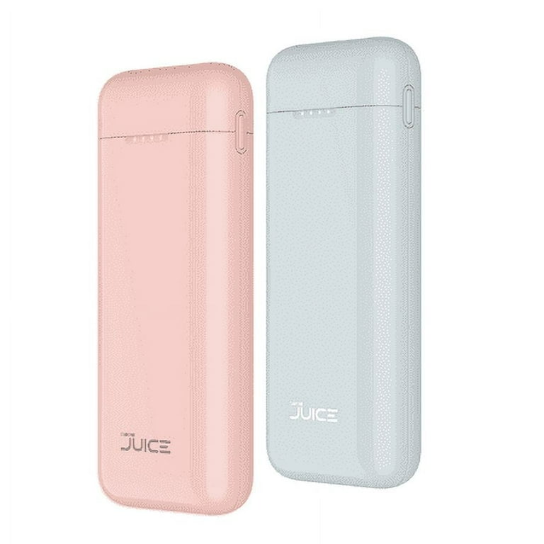 Tech2 Nano Juice 10,000mAh Portable Charger 2-Pack, 18W Quick
