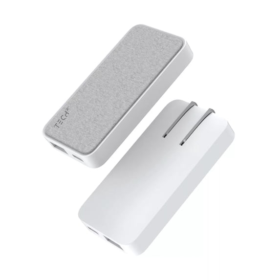 Tech Squared Dual USB Wall Charger for Phones with Universal ...
