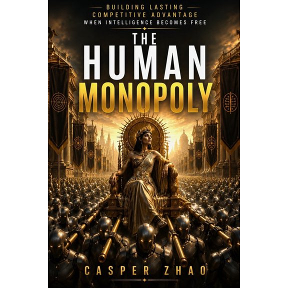 Tech Stack The Human Monopoly: Building Lasting Competitive Advantage When Intelligence Becomes Free, (Paperback)