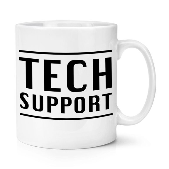 Tech Support 11oz Mug Cup Funny Joke Computer Gamer IT