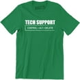 thumbnail image 1 of Tech Support - CTRL ALT DEL - IT Technical Control Delete Nerd Tee Shirt, 1 of 4