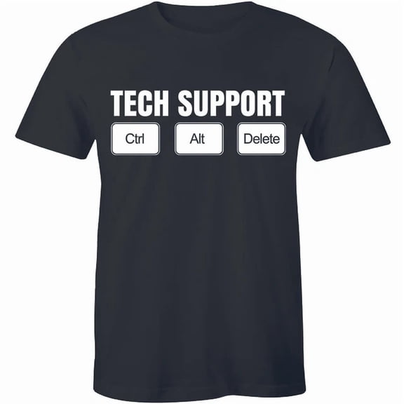 Tech Support Ctrl Alt Del It Technical Control Delete Nerd Men Classic Design For Gift Giving T-Shirt, Size S-5XL
