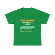 Tech Support Definition Funny Computer Nerd Gift T-Shirt